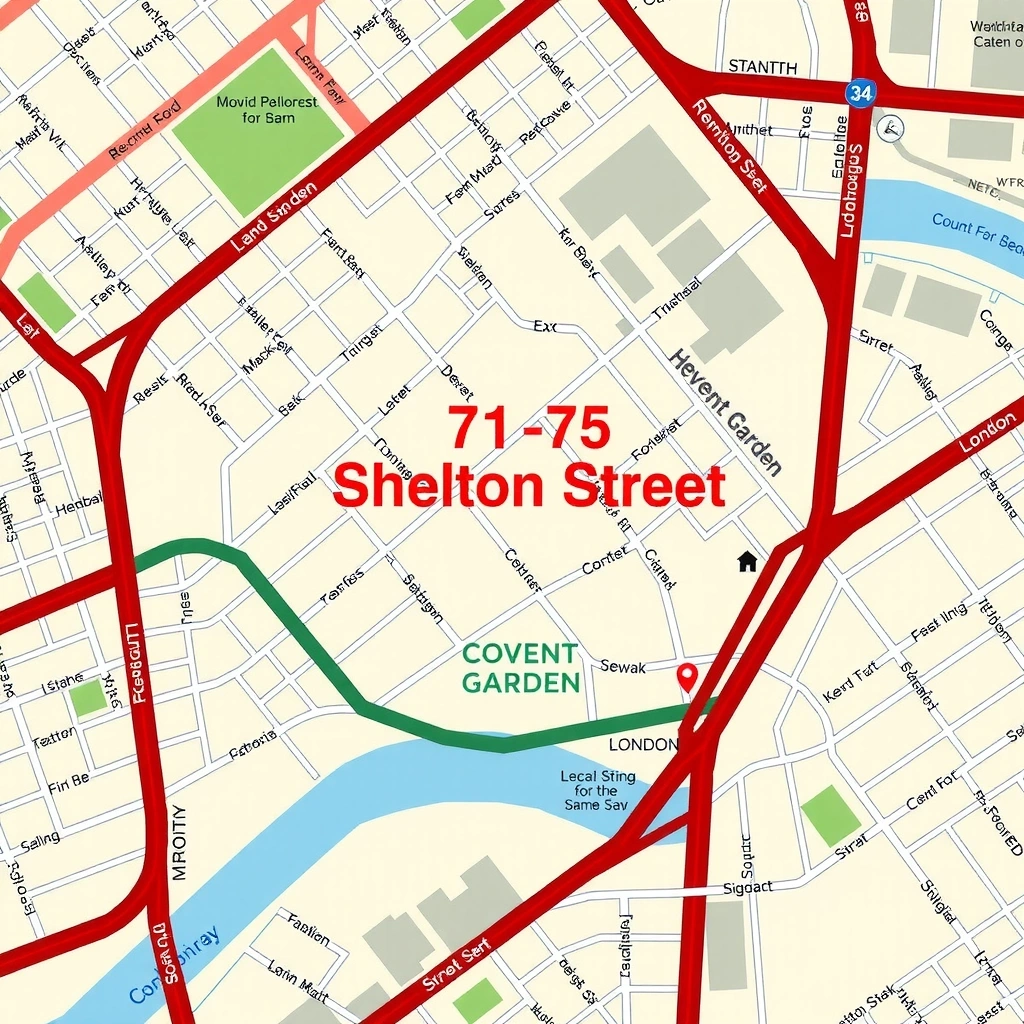 Map showing the location of Marketing Engine Ltd office in Covent Garden, London