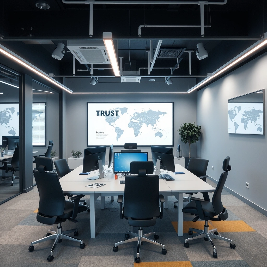 Professional contact background